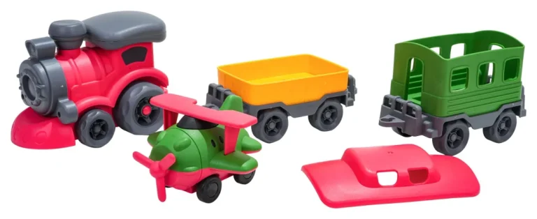 Set Bioplastičnog Vlaka I Vagona 4