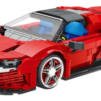 Set Crvenih Kockica Sportski Automobil Sp3, 1168 Dijelova 2
