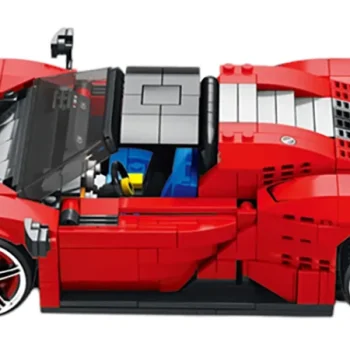 Set Crvenih Kockica Sportski Automobil Sp3, 1168 Dijelova 3