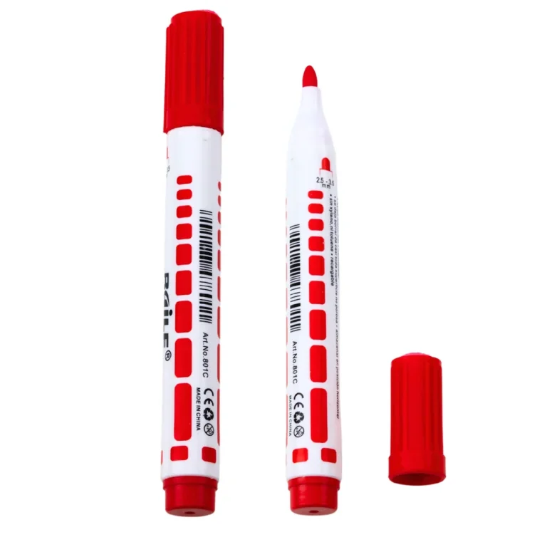 Set Crvenih Markera Za Bijelu Ploču, 12 Komada 2