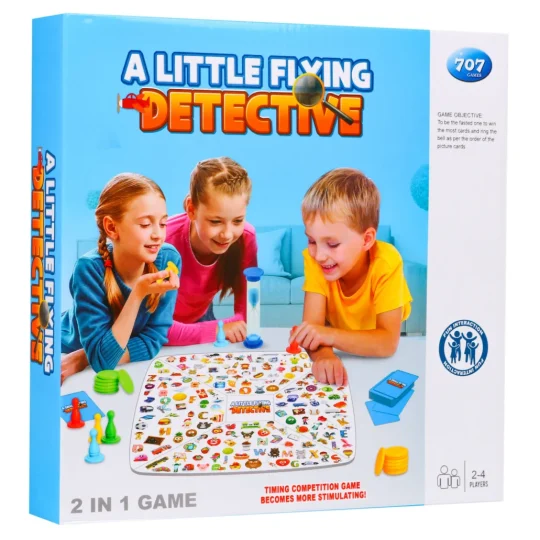 Set Društvenih Igara 2 U 1 Kinezi U Zračnoj Luci + Detektiv Za Djecu 4+ 1