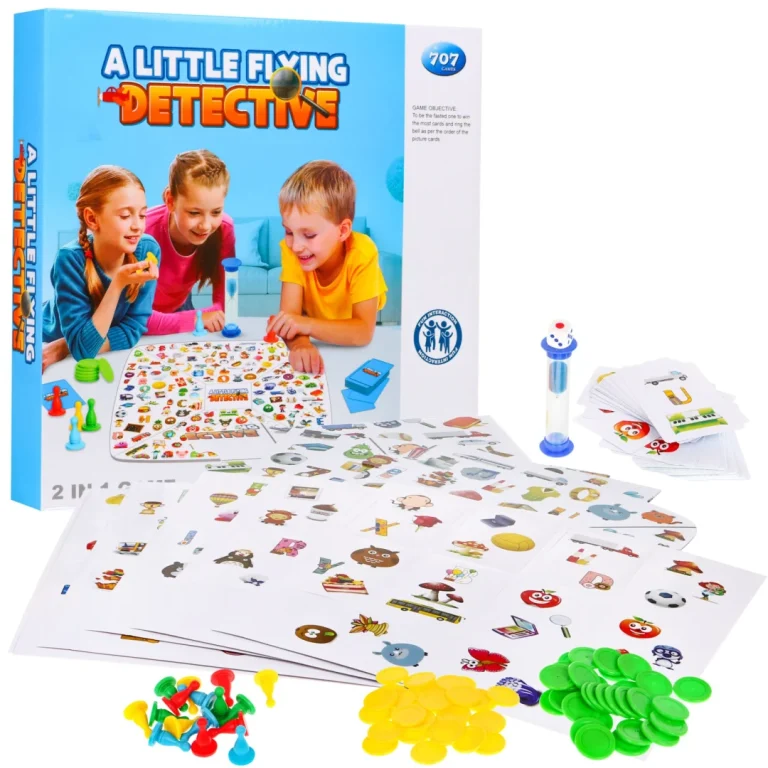 Set Društvenih Igara 2 U 1 Kinezi U Zračnoj Luci + Detektiv Za Djecu 4+ 2