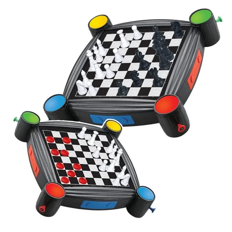 Set Društvenih Igara 7 U 1 S Ugrađenim Kockicama 2