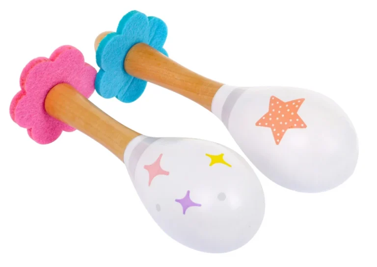 Set Drvenih Glazbenih Instrumenata Pastelni 3+ 6