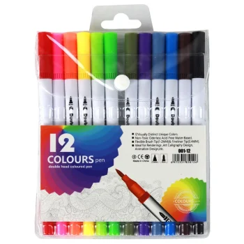 Set Dvostranih Markera U Organizatoru, 12 Komada 4