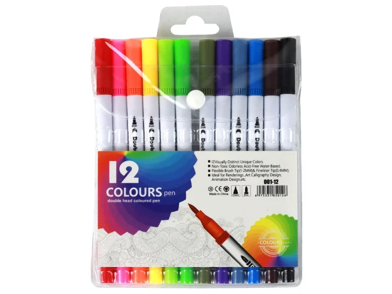 Set Dvostranih Markera U Organizatoru, 12 Komada 4