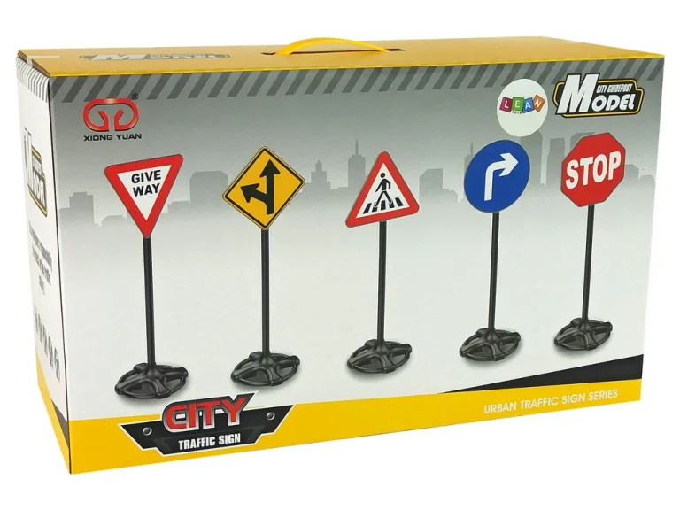 Set Edukativnih Prometnih Znakova, 5 Komada, 82 Cm 3