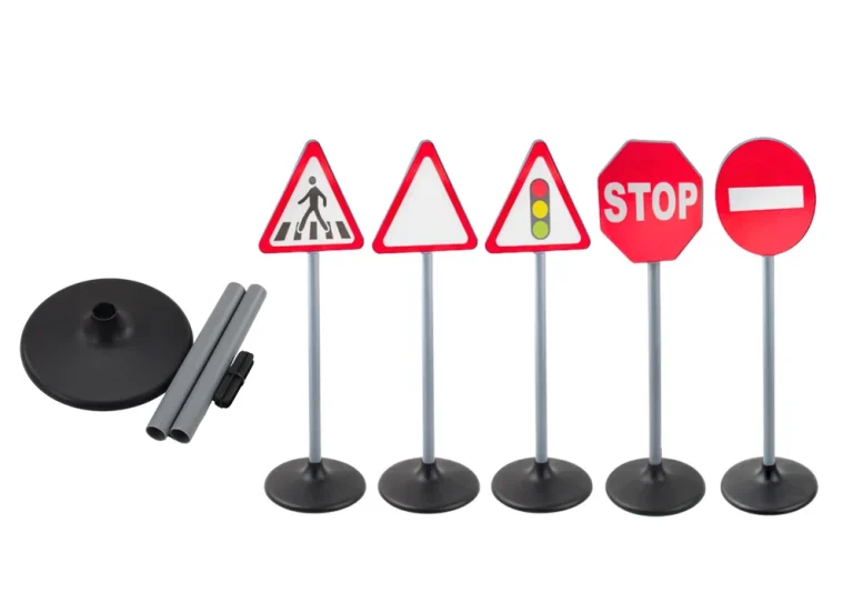 Set Edukativnih Prometnih Znakova Upozorenja, 5 Komada, 70 Cm 2