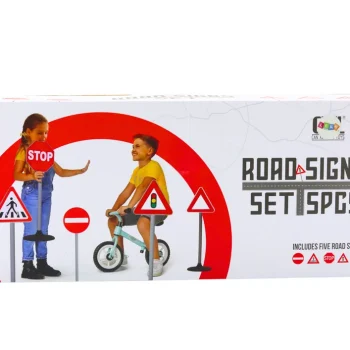 Set Edukativnih Prometnih Znakova Upozorenja, 5 Komada, 70 Cm 3