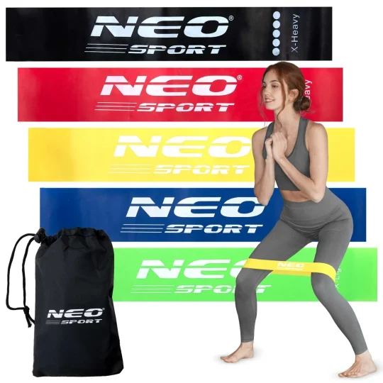 Set Elastičnih Traka Za Vježbanje Neo Sport Ns 959, 5 Komada 1