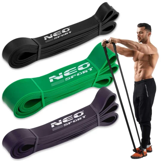 Set Elastičnih Traka Za Vježbanje Neo Sport Ns 960, 3 Komada 1
