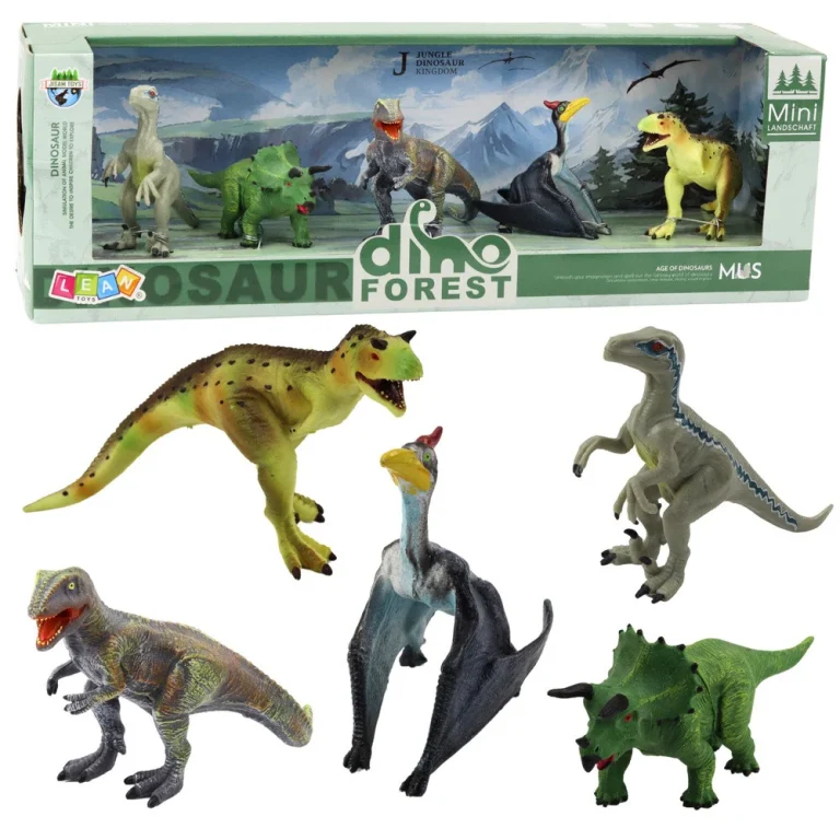 Set Figura šumskih Dinosaura, 5 Kom 1