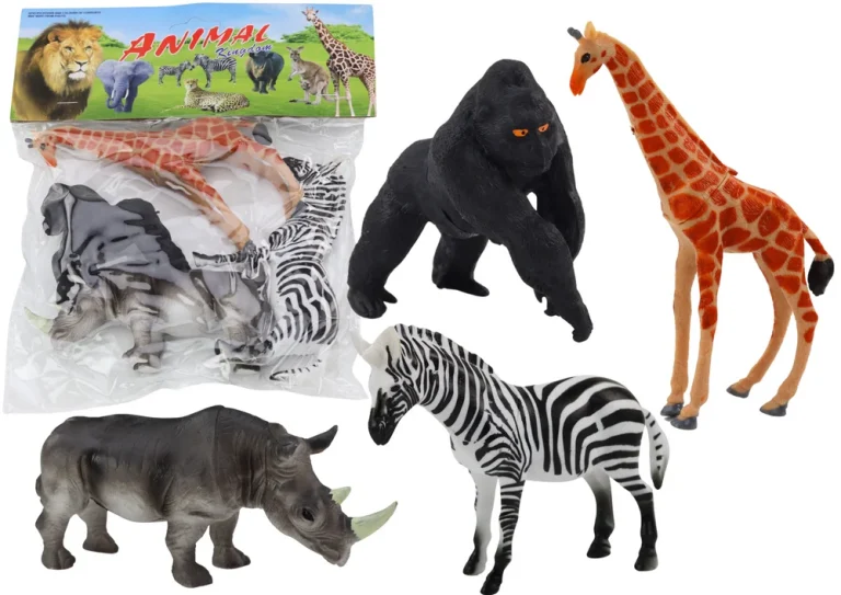Set Figurica Afričkih životinja 4 Dijela 1