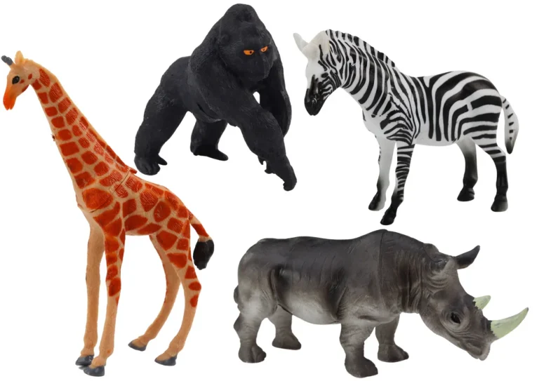 Set Figurica Afričkih životinja 4 Dijela 2