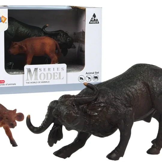 Set Figurica Bivola S Teletem Afričke životinje 1