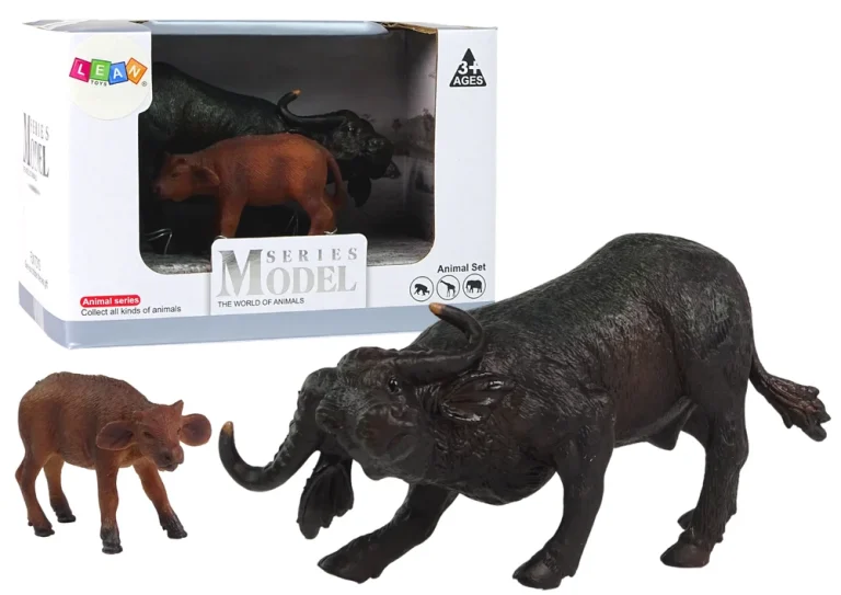 Set Figurica Bivola S Teletem Afričke životinje 1