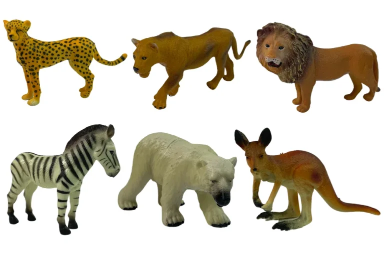 Set Figurica Divljih životinja Klokan I Zebra 2