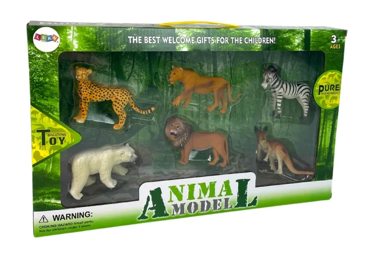 Set Figurica Divljih životinja Klokan I Zebra 3
