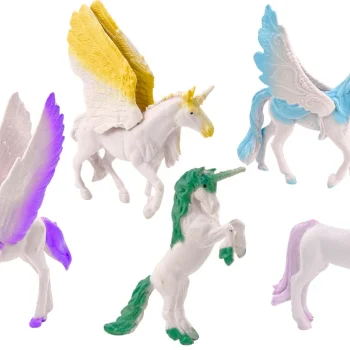 Set Figurica Jednoroga Pegaza Bijela Magija 6 Kom 2