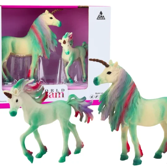 Set Figurica Jednoroga Zeleni 2 Kom 1