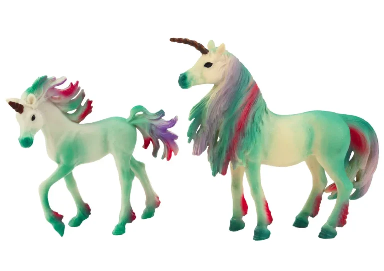 Set Figurica Jednoroga Zeleni 2 Kom 2