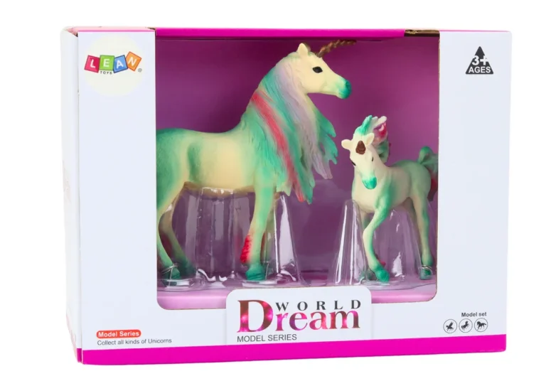 Set Figurica Jednoroga Zeleni 2 Kom 3