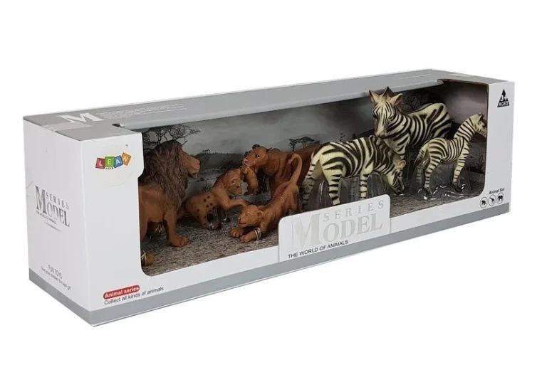 Set Figurica Lavovi I Zebre Afrika 7 Kom 2