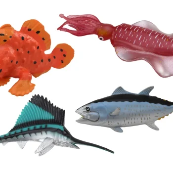 Set Figurica Oceanskih Riba I Lignji 4 Dijela 2