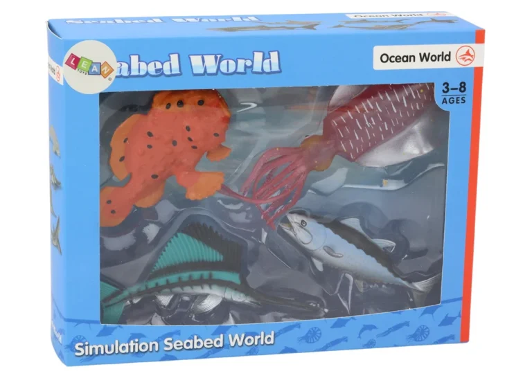 Set Figurica Oceanskih Riba I Lignji 4 Dijela 3