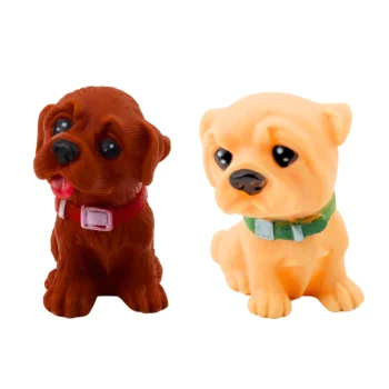 Set Figurica Pasa Od Meke Plastike 8 Cm 6 Kom 4
