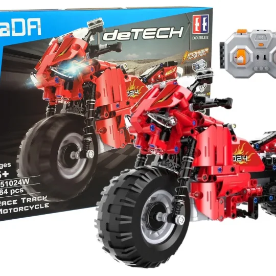 Set Građevinskih Blokova Cada R/c Motocikl 2,4g, 484 Kom 1