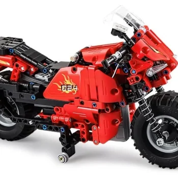 Set Građevinskih Blokova Cada R/c Motocikl 2,4g, 484 Kom 2