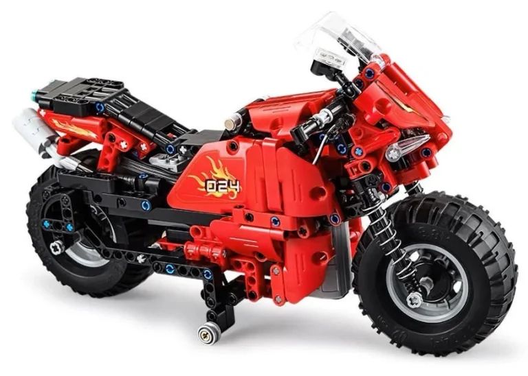 Set Građevinskih Blokova Cada R/c Motocikl 2,4g, 484 Kom 2