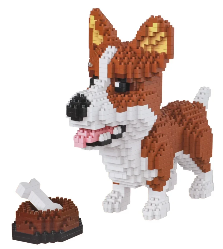 Set Građevinskih Blokova Welsh Corgi 1200 Dijelova 14+ 2