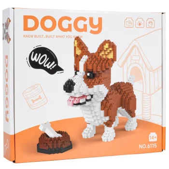Set Građevinskih Blokova Welsh Corgi 1200 Dijelova 14+ 5