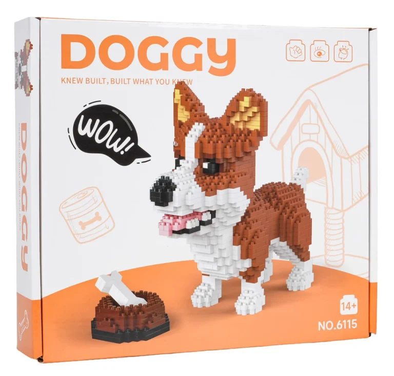 Set Građevinskih Blokova Welsh Corgi 1200 Dijelova 14+ 5