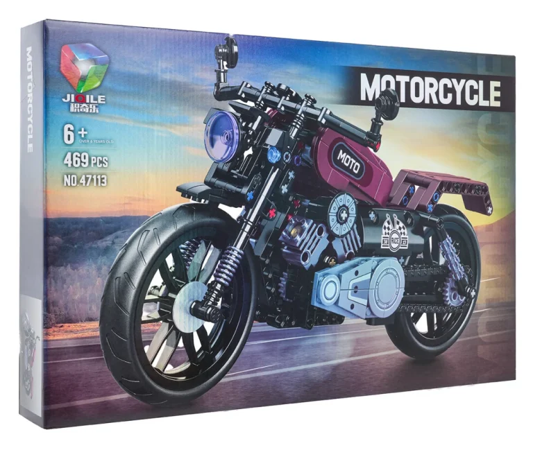 Set Građevinskih Blokova Za Motocikl, 469 Dijelova 3