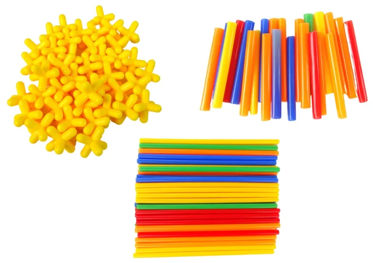 Set Građevinskih Slamki I Spojnica Za 3d Gradnju 2