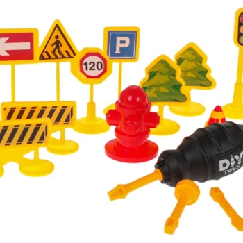 Set Građevinskih Vozila 4 U 1 + Pribor 4