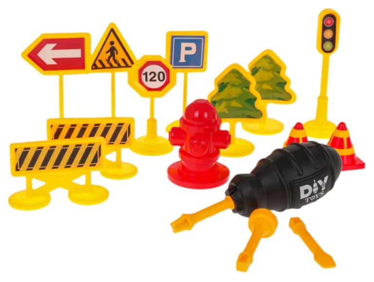 Set Građevinskih Vozila 4 U 1 + Pribor 4