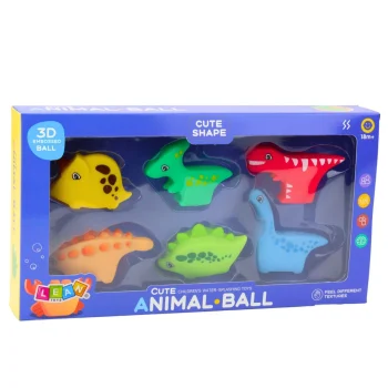 Set Gumene Igračke Za Kupanje Dinosauri 6 Kom 2