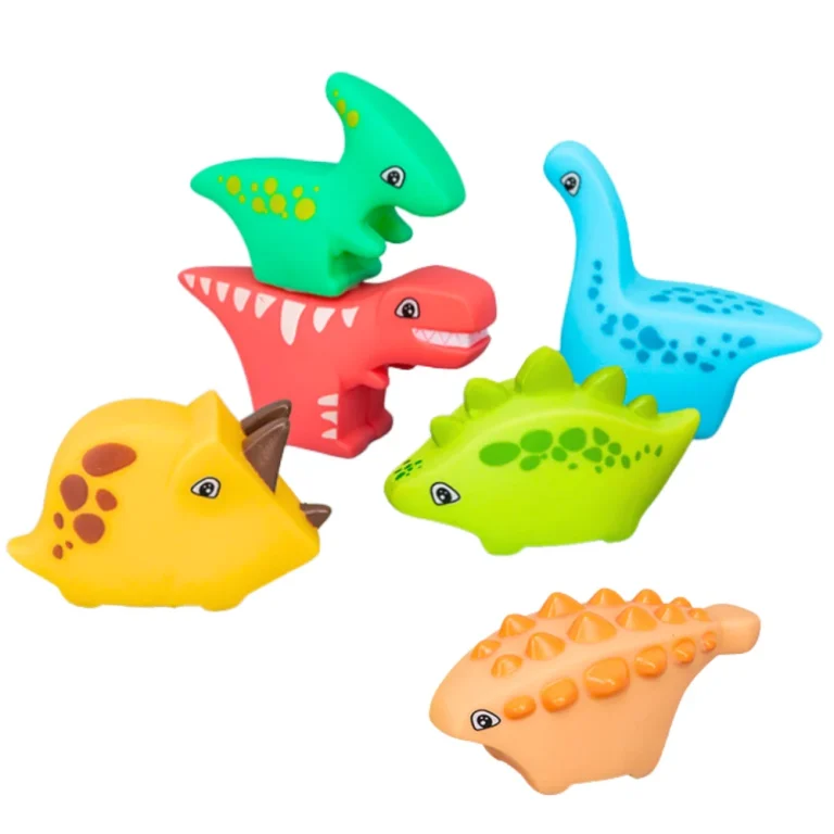 Set Gumene Igračke Za Kupanje Dinosauri 6 Kom 4