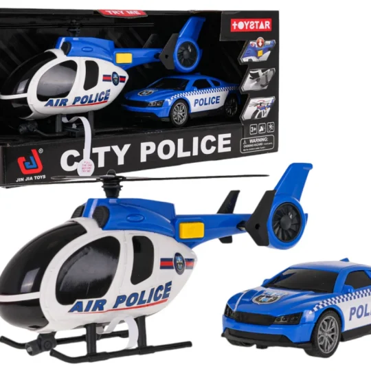 Set Helikoptera + Policijskog Automobila 1