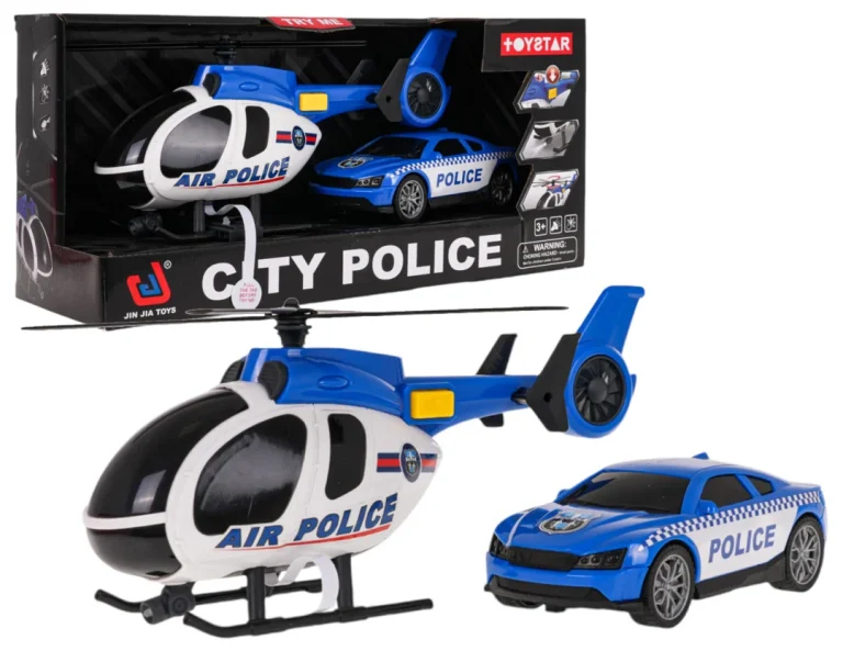Set Helikoptera + Policijskog Automobila 1
