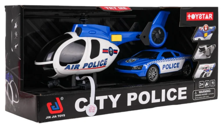 Set Helikoptera + Policijskog Automobila 11