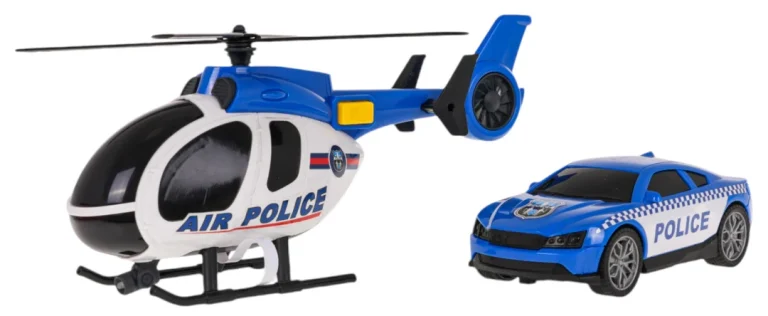 Set Helikoptera + Policijskog Automobila 2