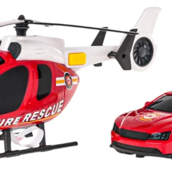 Set Helikoptera + Vatrogasnog Automobila 2
