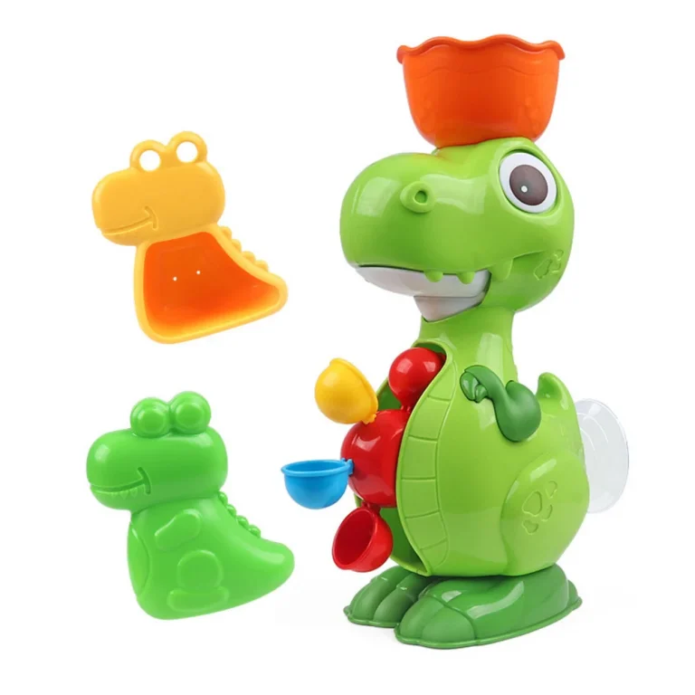 Set Igračaka Za Kupanje Dinosaur S Mrežom 8 Dijelova 2