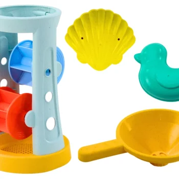 Set Igračaka Za Pijesak S Mlinom, Grabljama, Lopatom I Kalupima 2