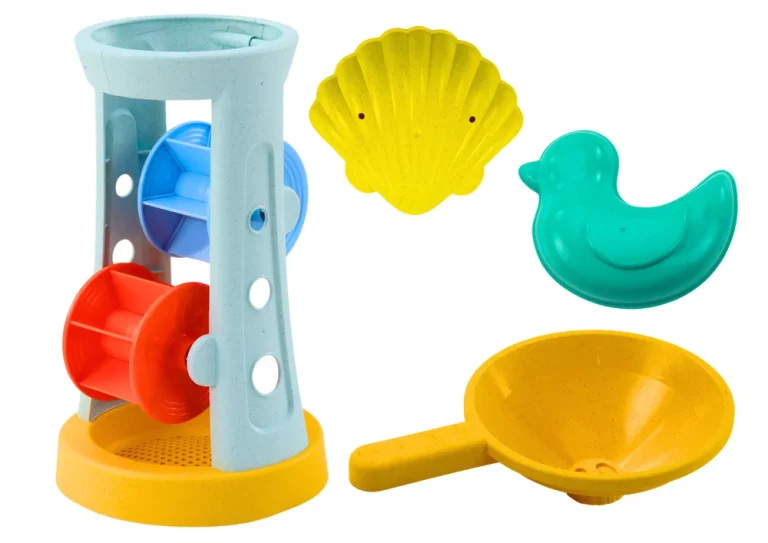 Set Igračaka Za Pijesak S Mlinom, Grabljama, Lopatom I Kalupima 2